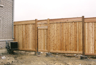 Commercial Wood Fences