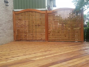 residential wooden fence gate toronto