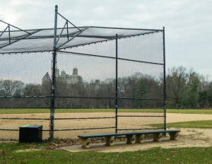 chain-link fence for basebal